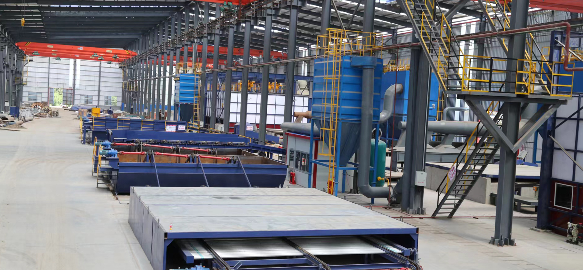 全封閉的預處理室，適用于酸洗，漂洗，助焊，酸霧收集和洗滌塔系統