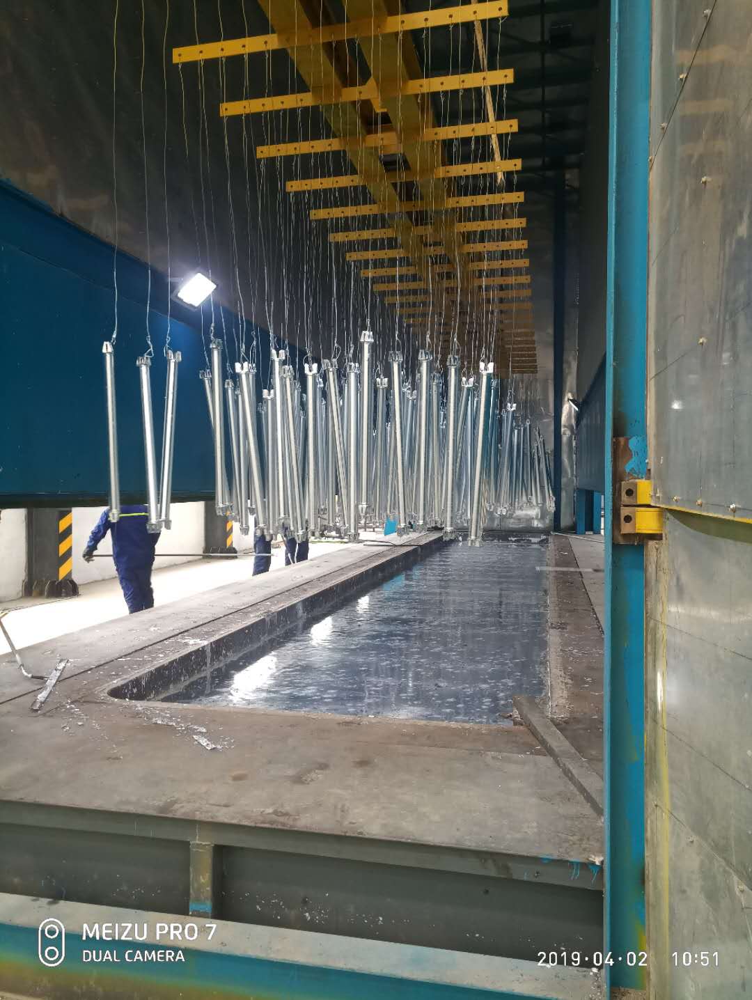 L型熱鍍鋅生產線